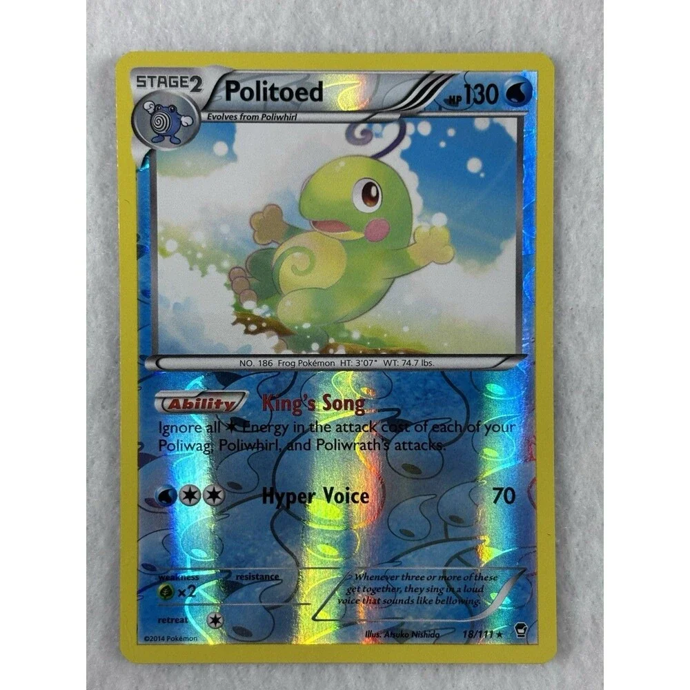 Pokemon Water Type Card Lot of 13 Reverse Holo Milotic Kyogre Mudkip XY Preowned